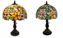 Amora Lighting Tiffany Style Hummingbird Design Table Lamp